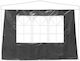 Set 4 Panouri Laterale Pavilion Relaxdays Dimensiuni 2x3m Gri