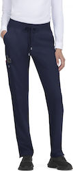 KOI USA Women's Navy Blue Medical Pants