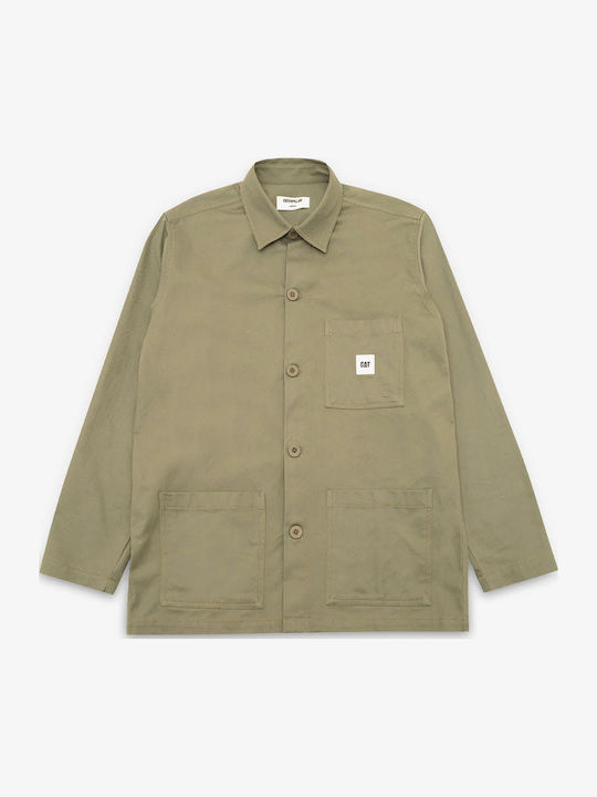 Дълъг Ръкав Overshirt в Стандартна Кройка Capulet Olive