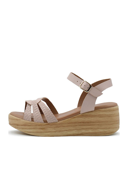 Anatomische Damenplattformen Beige