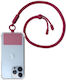 Zanae Necklace Lace Κινητό Plum Red