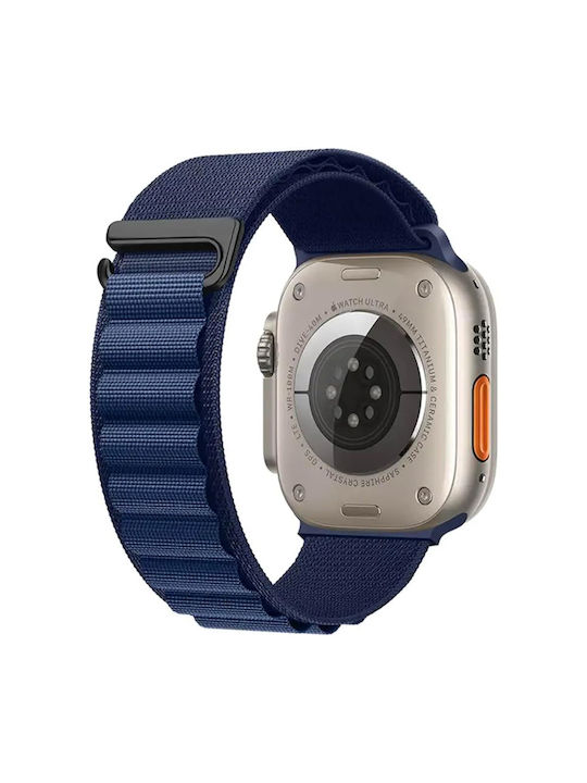 Orso Λουράκι Υφασμάτινο Μπλε (Apple Watch 42/44/45/46/49mm)