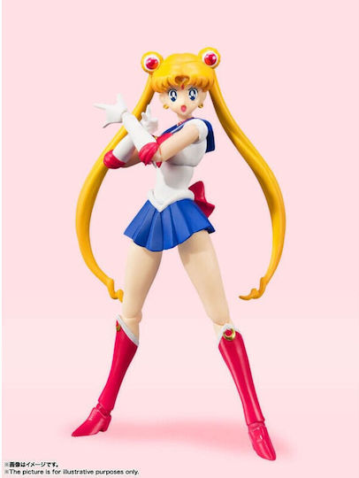 Sailor Moon S.h Figuarts Action Figure Sailor Moon Animation Color Edition 14 Cm