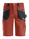 Kapriol Slick Arbeitsshorts Rot