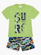 Pretty Baby Kids' Pajamas Summer Lime-marine