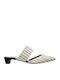 Flat Mules σε Εκρού Χρώμα