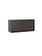 Deuba Lemn Cutie de Depozitare cu Capac Maro 46x46x57cm 1buc