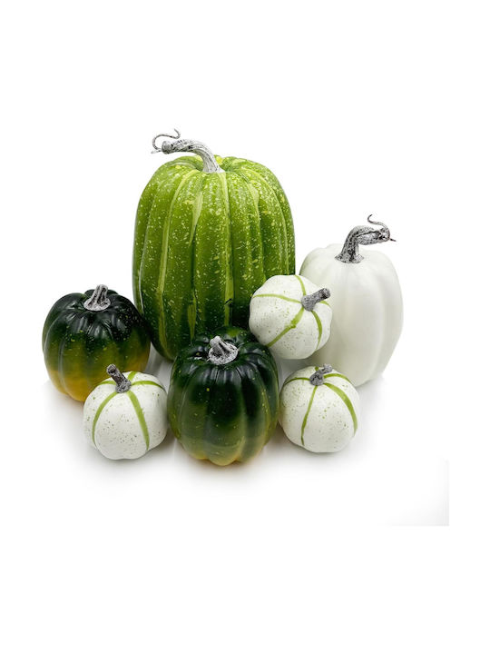 Artificial Decorative Foam Pumpkins Autumn Halloween Table Decorations 7pcs