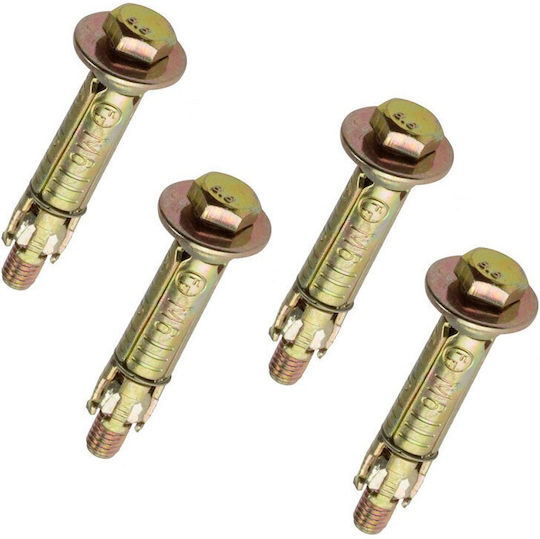 Set de ancore metalice de perete șurub M6 Gj-818 4 bucăți