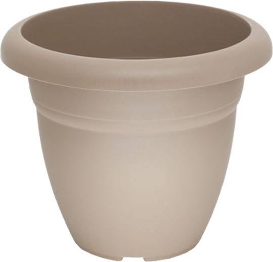 Violet House Pot Plastic Mocha