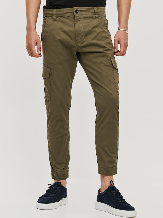 Brokers Jeans Ανδρικό Παντελόνι Cargo Πράσινο
