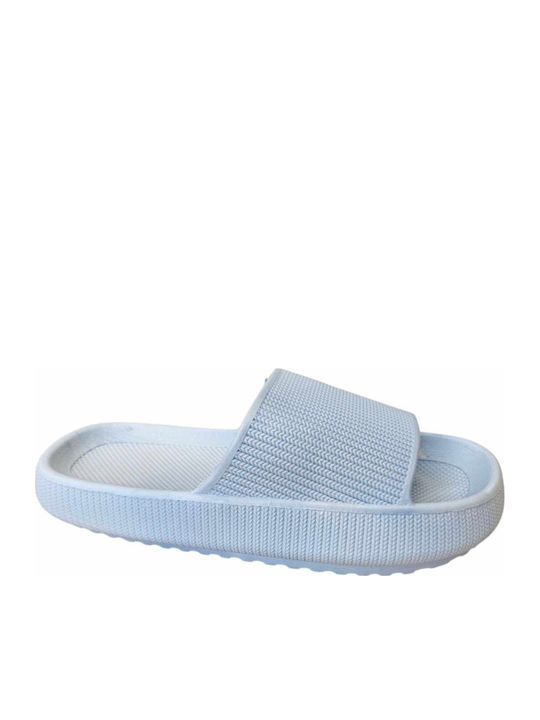 Slides în Culoare Albastru Deschis