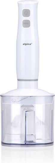 Alpina Appliances Ραβδομπλέντερ με Ανοξείδωτη Ράβδο 400W Λευκό