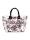 MC2 Vanity Beach Bag From Multicolour Canvas