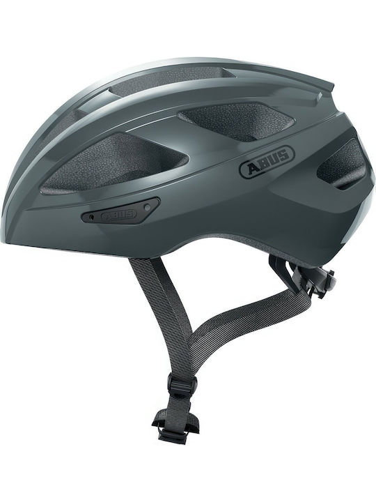 Abus Macator Rennradhelm Grau Größe L
