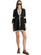 Blu4u Women's Mini Dress Beachwear Black