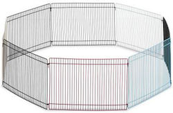 Pet Playpen Small Animals 8 Pieces H 24 Cm Multicolor