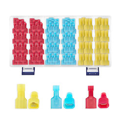 Kit Terminal Cu Izolație Multicolor 160 Bucăți