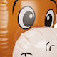 Inflatable Monkey Relaxdays Dimensions 58 X 45 X 40 Cm