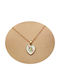 Hair Utopia White Heart Unicorn Kids Necklace Heart with Chain NC-9926