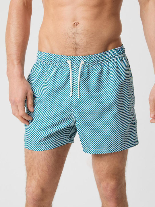 Björn Borg Men's Swimwear Shorts Light Blue wit...