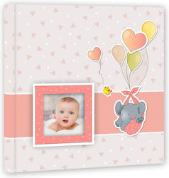ZEP Baby Balloon 30 Страници Розов 32x32бр