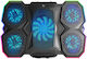 Rampage X-Ranger Cooling Pad για Laptop έως 17" με 5 Ανεμιστήρες και Φωτισμό