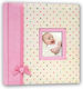 ZEP Παιδικό Άλμπουμ Baby Rose Charleston 40 Σελίδων Ροζ με Ριζόχαρτο 32x32εκ.