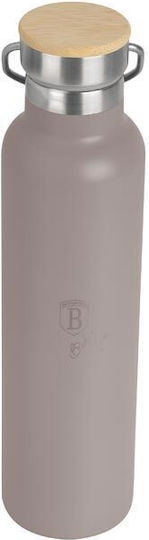 Berlinger Haus Μπουκάλι Θερμός Ανοξείδωτο 600ml Taupe