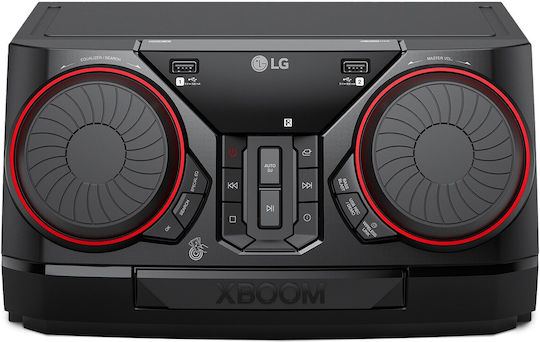 LG Ηχοσύστημα 2.0 XBOOM CK43N 300W με Digital Media Player και Bluetooth Μαύρο