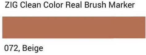 Zig Zag Μαρκαδόρος Σχεδίου Beige