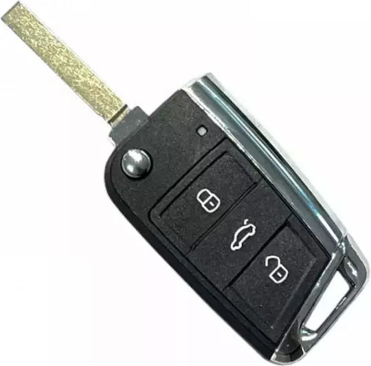 Klappbar mit 3 Tasten für Auto / VW