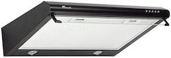 Tornado Bona 10 Freestanding Vent Hood 50cm Black
