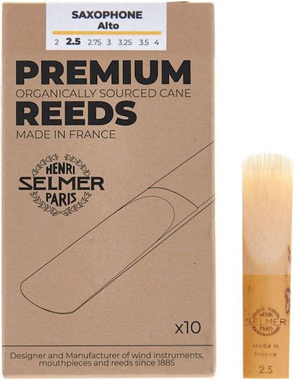 Писъци за алт саксофон Selmer Premium No 2.5, 10 броя