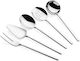 Hermia Inox Serving Utensil Set Silver 5pcs