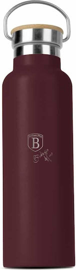 Berlinger Haus Bottle Thermos Stainless Steel 600ml Burgundy