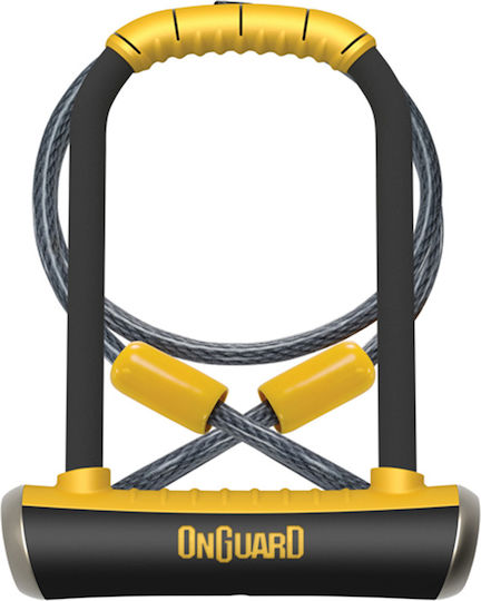 OnGuard Bicycle Pedal Lock with Key Black