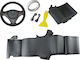 Best-Ka Car Steering Wheel Cover with Diameter 38cm Synthetic