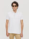 Polo Short Sleeve White Blouse