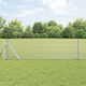 vidaXL Wire Fencing Galvanized Set Silver 0.8x10m
