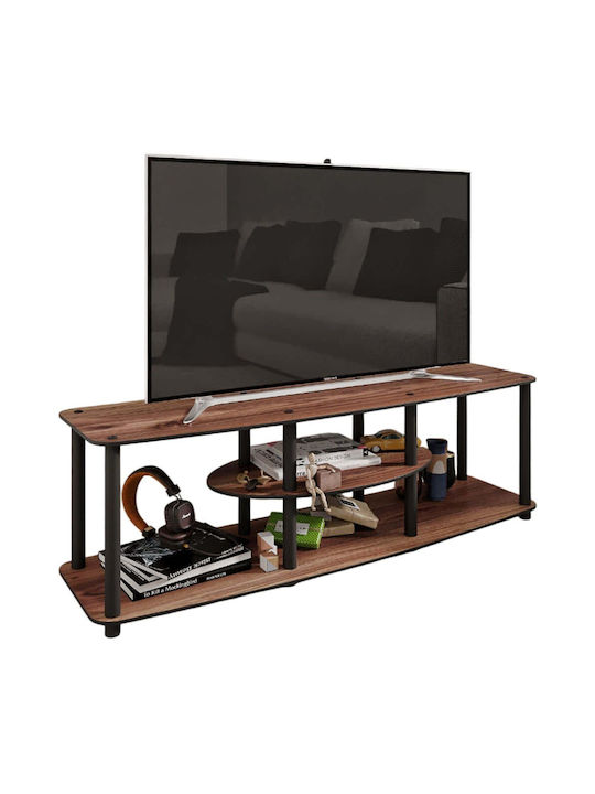 TV Stand Mesivo Walnut L120xD38xH35cm
