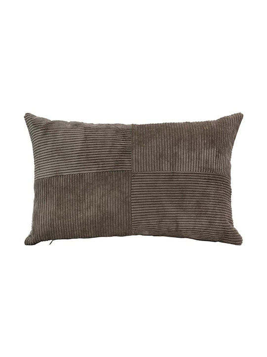 Fylliana Μαξιλάρι Καναπέ Parallel Cappuccino 30x50εκ.