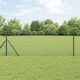 vidaXL Wire Fencing Galvanized Set Green 0.8x10m