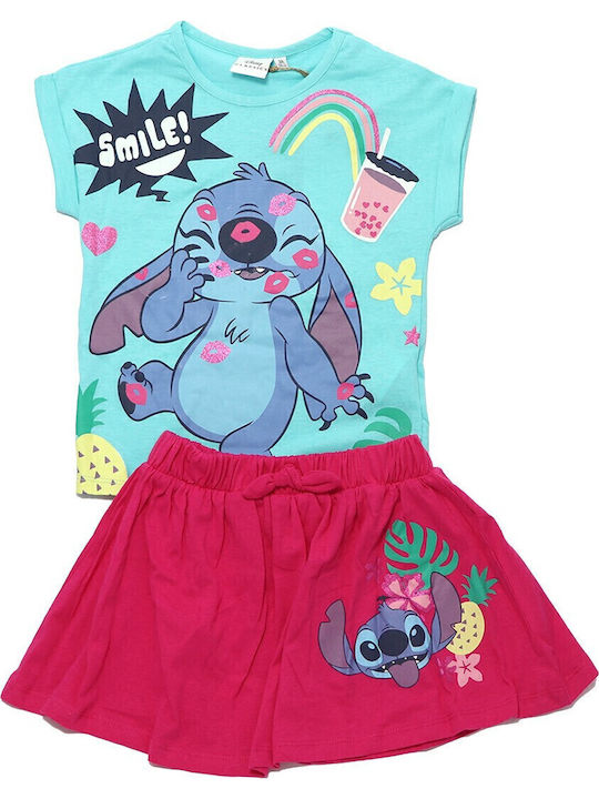 Комплект Лято 2бр Mint, Turquoise Lilo & Stitch