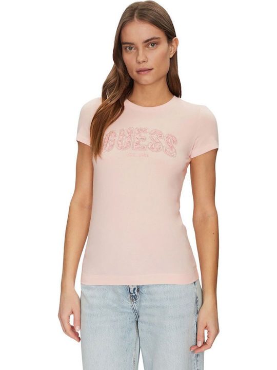 Guess Women's T-shirt Pink