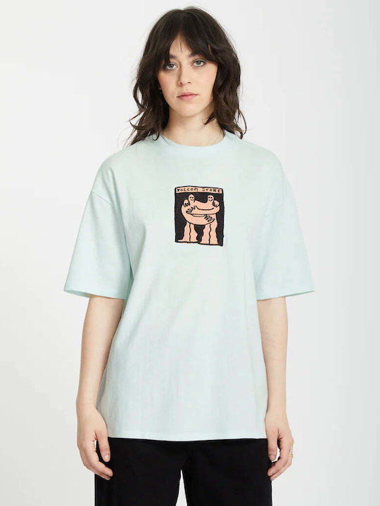 Damen T-Shirt Cloud Blue
