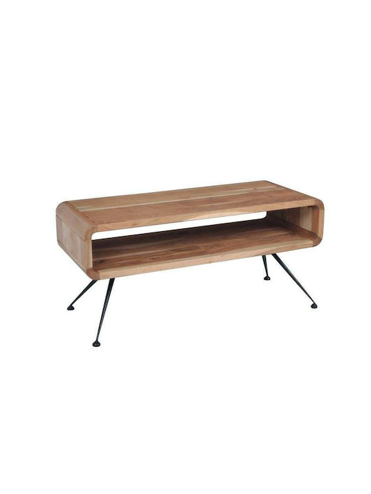 Rectangular Central Coffee Table Cameo Made of ...