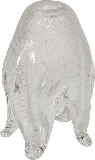 Glas-Lichtarmatur Ersatz G9 Klar 6,5x11cm Sinialo 2900516