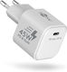 Goobay Φορτιστής Χωρίς Καλώδιο GaN με Θύρα USB-C 45W Power Delivery Λευκός (65332)