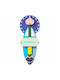 Studio Roof Multicolour Wall Decor Made of Paper 62x8x25cm